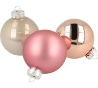 Boules de Noël en verre exclusives pour une décoration de Noël stylée