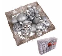 boules de noël rouges - pack de 100