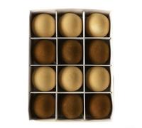 Boules De Noël Flocage 3/6/8cm Ensemble pour décor Festif pour arbre | Utilisation polyvalente salons jardins porches Options de quantité 9 12 32 Lot pour différentes célébrations