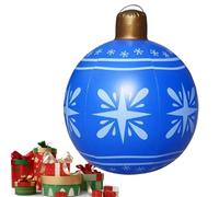 Boules de Noël Géantes - Décorations Extérieures Gonflables pour Jardin | Boules Décoratives Fêtes PVC pour Présentation,Jardin Porche Fêtes