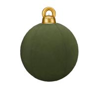 Boules de Noël géantes en velours gonflables de 60 cm, boule de Noël gonflable en PVC, boule de Noël décorée gonflable, grands décors de vacances gonflables pour l'extérieur, décor de jardin gonflable