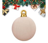 Boules de Noël gonflables - 59,9 cm - Boules de Noël gonflables en PVC - Pour lieu de travail, fête dansante, mariage, cour, intérieur, jardin, pelouse, extérieur