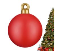 Boules de Noël gonflables - 60 cm - Grande décoration gonflable en PVC | Boules gonflables pour jardin, hiver, Halloween, véranda, jardin, extérieur, Noël, ambiance saisonnière
