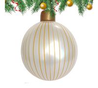 Boules De Noël Gonflables,Boules Inflatables à Suspendre - Grandes Décorations De Fête En PVC Pour L'Extérieur De Noël