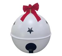 Boules De Noël Gonflables | Cloche De 58 Cm avec Noeud | Géantes Clochettes De Noël Gonflables,pour Décorations Extérieur Jardin Terrasse Porche Pelouse Paysage École Fête