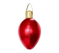 Boules de Noël gonflables extérieures, boules gonflables de Noël | Décorations en PVC 30 x 15 cm avec lumière pour extérieur, jardin, pelouse, piscine, arbre, fenêtre, port