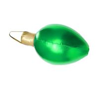 Boules de Noël gonflables extérieures | Décorations de Noël gonflables en PVC 30 x 15 cm avec lumière pour extérieur, jardin, pelouse, piscine, arbre, fenêtre, port