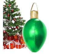 Boules de Noël gonflables géantes, décoration extérieure et intérieure pour célébrations, accessoires colorés résistants pour jardin, maison et événements, de Noël réutilisables, arbre idéal