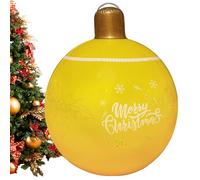 Boules De Noël Gonflables - Grands Ornements De Ballons, Décorations De Vacances Extérieures Réutilisables | Présentoir De Noël Décoratif Pour Entrée De Jardin, Cour De Maison Festive, Décoration Colo