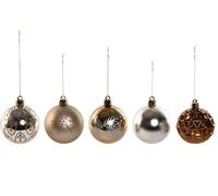 Boules de Noël Home ESPRIT Bronze Polyéthylène 16 x 16 x 26 cm (25 pièces) - Marque : Home ESPRIT - EAN : 8424002141370