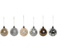 Boules de Noël Home ESPRIT Champagne Argent Polyéthylène 16 x 16 x 31,5 cm (30 pièces) - Marque : Home ESPRIT - EAN : 8424002141363