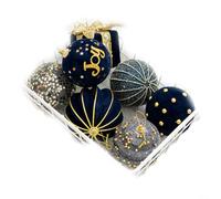 Boules de Noël Incassables 8cm Lot de 6 Décoration Sapin(11#)