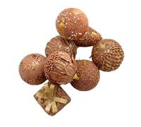 Boules de Noël Incassables 8cm Lot de 6 Décoration Sapin(13#)