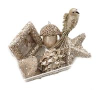 Boules de Noël Incassables 8cm Lot de 6 Décoration Sapin(2#)