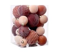 Boules De Noël Ornements,Décoration pour La Maison Incassable | Ensemble De Boules De Noël Décoratives - Destiné À Fenêtre Porte Chambre Salon Intérieur Extérieur Cheminée Cuisine Vacances