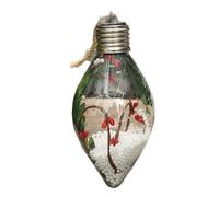 Boules De Noël Ornements - Décoration Suspendue Incassable à Éclairage LED - Décoration d'arbre, d'Intérieur Saisonnière pour Fête Hivernale Vitre et Mur