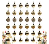 Boules de Noël - Petite décoration, décoration de sapin de Noël incassable - Décoration pour mariage, fiançailles, hôtel, fête, centre de table de bureau
