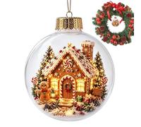 Boules de Noël pour Sapin Décoration Pour La Chambre Lumineuse À Piles | Boules lumineuses ornementales pour sapin Pour Maison Salon Chambre Cheminée Bibliothèque Ja
