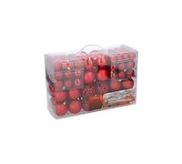boules de noël rouges - pack de 100