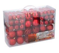 Boules de Noël rouges - Pack de 100