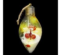 Boules de Noël | Suspension Décorative Boule Anticassable 13 Cm - Décoration d'arbre | Décoration d'Intérieur Saisonnière pour Fête Hivernale Vitre et Mur