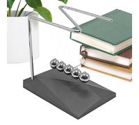 Boules de Pendule, Berceau de Newton,Jouet de Bureau Pendule Newton Balls | Jouets de Physique, Gadgets scientifiques Cool, balançoire à Bille en Acier pour Les Bureaux de Classe et la Maison