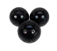 Boules de pétanque Cx.cou noire 74mm 1 strie - Obut