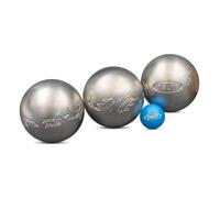 Obut Lot de 3 boules de pétanque INOX Carpe Koï