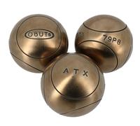 Boules De Pétanque Obut Boules De Pétanque Obut Atx Competition 76 Mm 1 Strie Argent Métalisé 680g