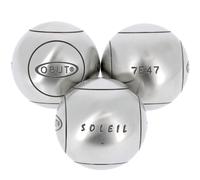 Boules De Pétanque Obut Boules De Pétanque Obut Soleil Tendre 76 Mm Argent Métalisé 690g 690g