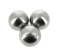 Boules de pétanque obut loisir inox chevron 73 mm 10622 - taille : unique Non Applicable