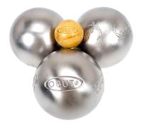 Boules de pétanque Obut Loisir inox salamandre 73 Métal 10609-UNI - Neuf