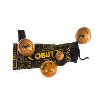 Boules De Pétanque Obut Tripellette Bois 65mm Marron 90498 Marron