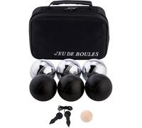 Boules de pétanque - TRIPLETTE - 2 x 3 boules - Métal - 720 grammes - Mixte