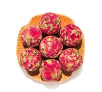 Boules de Petites Roses,Sans théine, sans additif ni conservateur,100% végétal