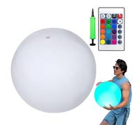 Boules de Piscine Lumineuses - Orbes flottants LED changeants, balles de Plage télécommandées, Lueur étanche Portable télécommandée | Luminosité Variable pour la Natation, décoration de fête