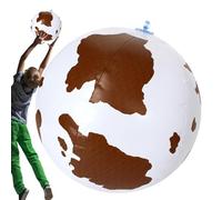 Boules de plage pour piscine,Décor Vache Thème Fête - Idéal pour Anniversaires en Extérieur | Arrière-cour anniversaire activités extérieures été parc aquatique