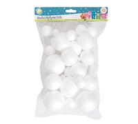 Boules de Polystyrène (40pcs) - Tailles variées
