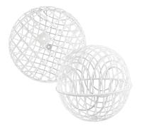 Boules de poulet - Cage mobile pour l'extérieur, enceinte sphérique portable avec loquets de et câblage en pour protéger les jardins, les poules, pâturer les pelouses et abriter