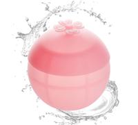Boules de pulvérisation rechargeables - Jouet de plage d' - Dimensions : 6,5 x 6,5 x 6,5 cm - Ballons en silicone - Auto-scellant - Remplissage rapide - Anti-fuite - Matériau souple et réutilisable