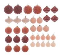 Boules de Sapin de Noël,Décoration pour La Maison Incassable | Ensemble De Boules De Noël Décoratives | Destiné À Fenêtre Porte Chambre Salon Intérieur Extérieur Cheminée Cuisine Vacances