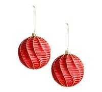 Boules de sapin de Noël | Pendentif décoratif léger réfléchissant 8 cm - Boule de sapin de Noël - pour fête en plein air, hiver, maison, famille, amis, mur fenêtre