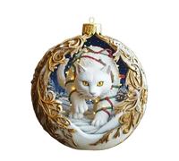 Boules de sapin de Noël - Pendentifs de Noël transparents - Décoration d'arbre de Noël - Pour maison, école, restaurant, centre commercial, mariage, anniversaire, réunion de famille, fête d'hiver