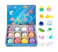 Boules de sel de bain, bombes de douche, jouets de lavage pétillants, parfum à dissolution rapide, garçons filles préscolaire maternelle maison voyage salle de bain détente spa amusant en