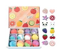 Boules De Sel De Bain Jouets, Avec Jouet À L'intérieur, 5,3 X 5,3 Cm, Boules De Bain, Bombes De Moussant, Nettoyant Doux Pour La Peau, Pour Les Soins Personnels, Anniversaires, Vacances O