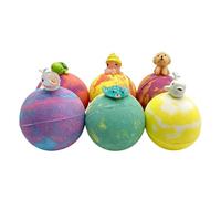 Boules De Sel De Bain - Sel De Mer 19x13x6 Cm Gadgets Sous-marins Rafraîchissants 6 Pièces - Ensemble De Boules De Pour Jouets De Douche Pour - Pour Garçons Filles Jeunes D'âge