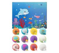Boules de sel de douche - Ensemble de 12 pièces de bain relaxant, sel de bain moussant avec jouets surprises pour, garçons et filles, spa amusant, accessoire de voyage pour à la mais