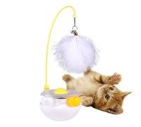 Boules de suivi pour chats : jouet pour chat avec cloche, jouet apaisant pour chats | Balles d'exercice pour animaux de compagnie, jouets interactifs pour chats, boules de piste,