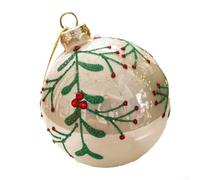 Boules décoratives animées pour décoration de sapin de Noël, accents saisonniers dynamiques (E)