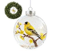 Boules décoratives de Noël | Élégant pendentif colibri décoratif - Ornements brillants pour arbre | Boules décoratives de vacances pour la maison, fenêtre, porte, salon, cuisine, chambre à coucher